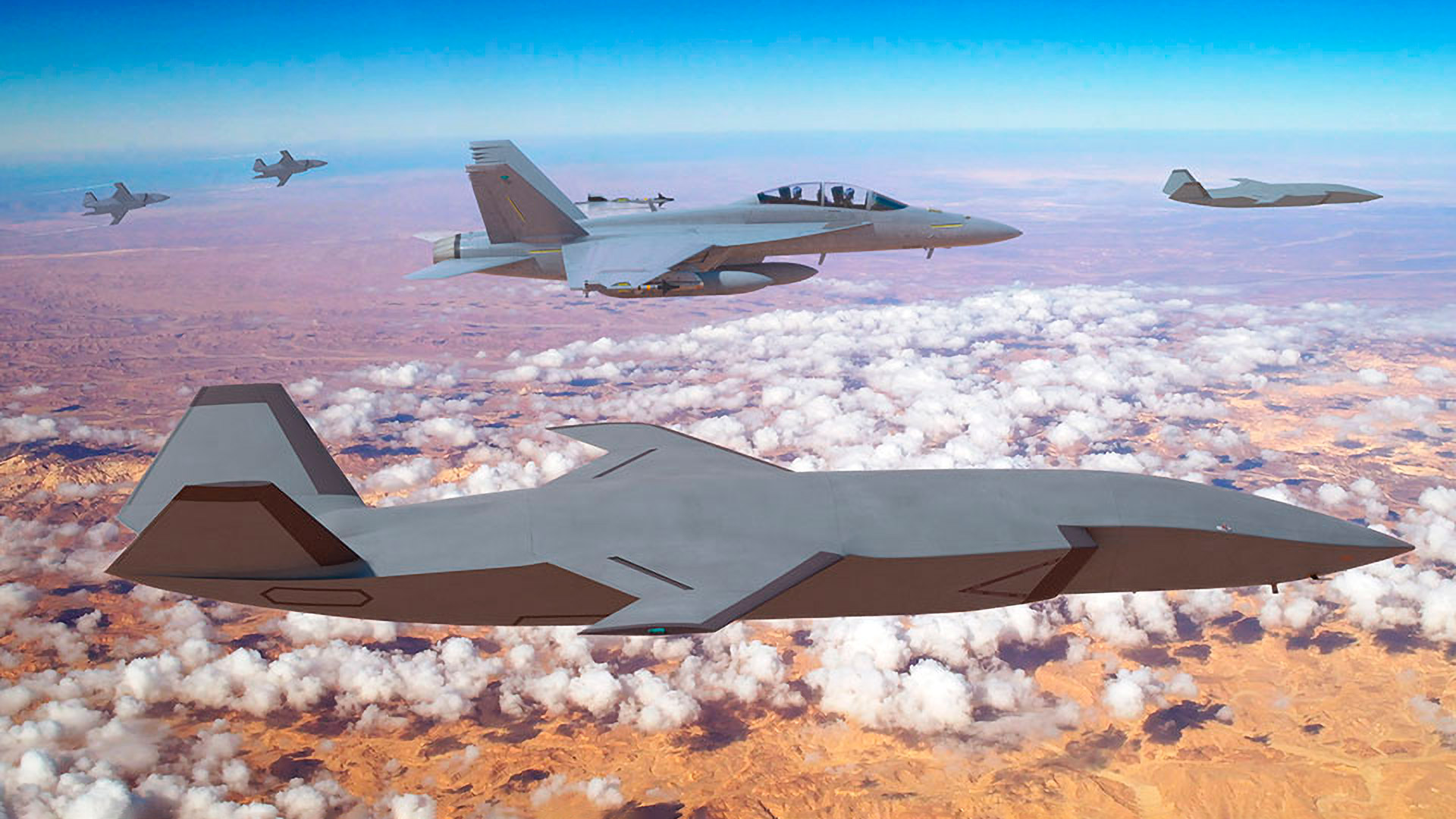 Loyal Wingman Picture Operational Concept