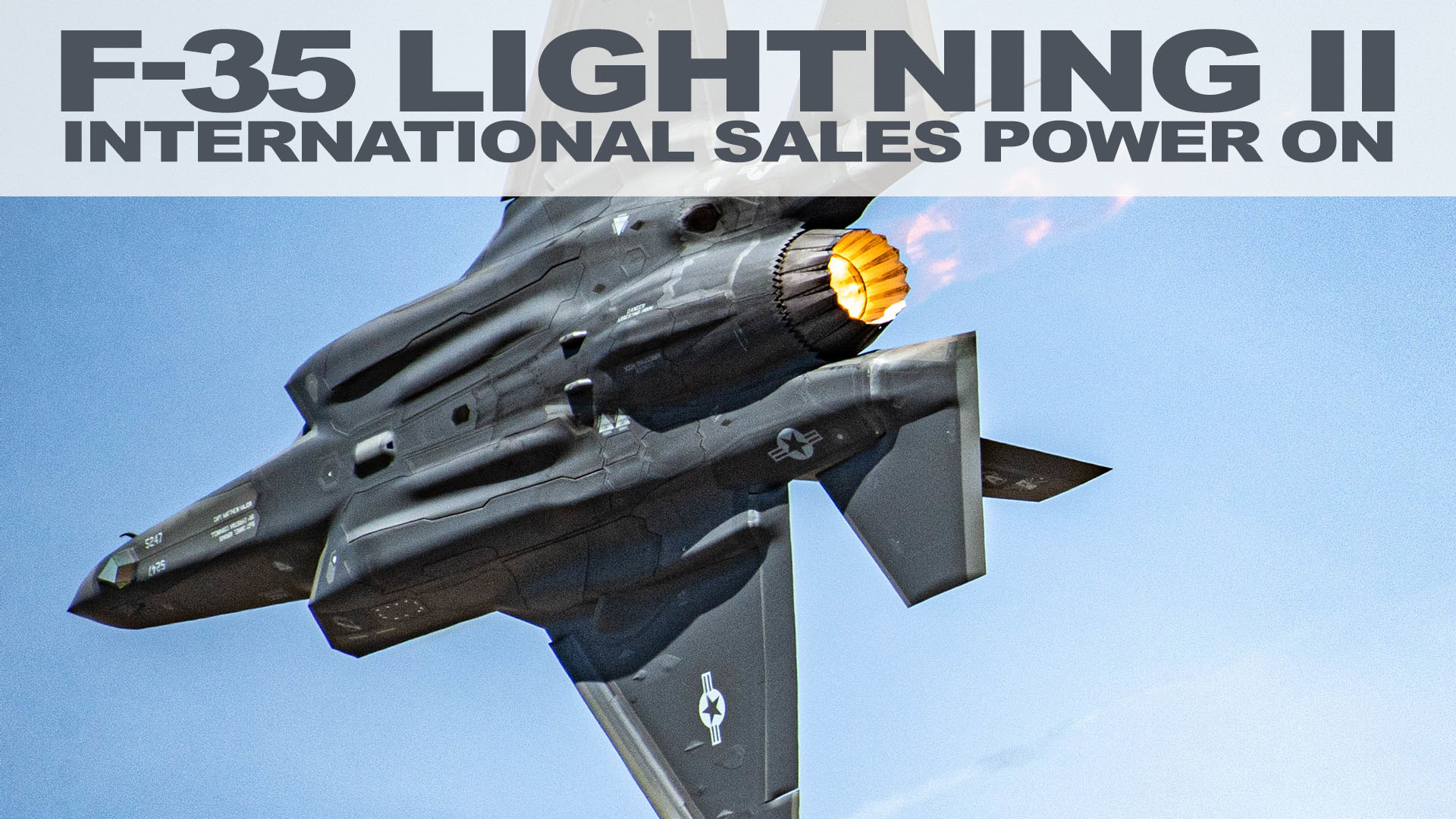 F-35 Lightning-II International Sales: Poland and Romania