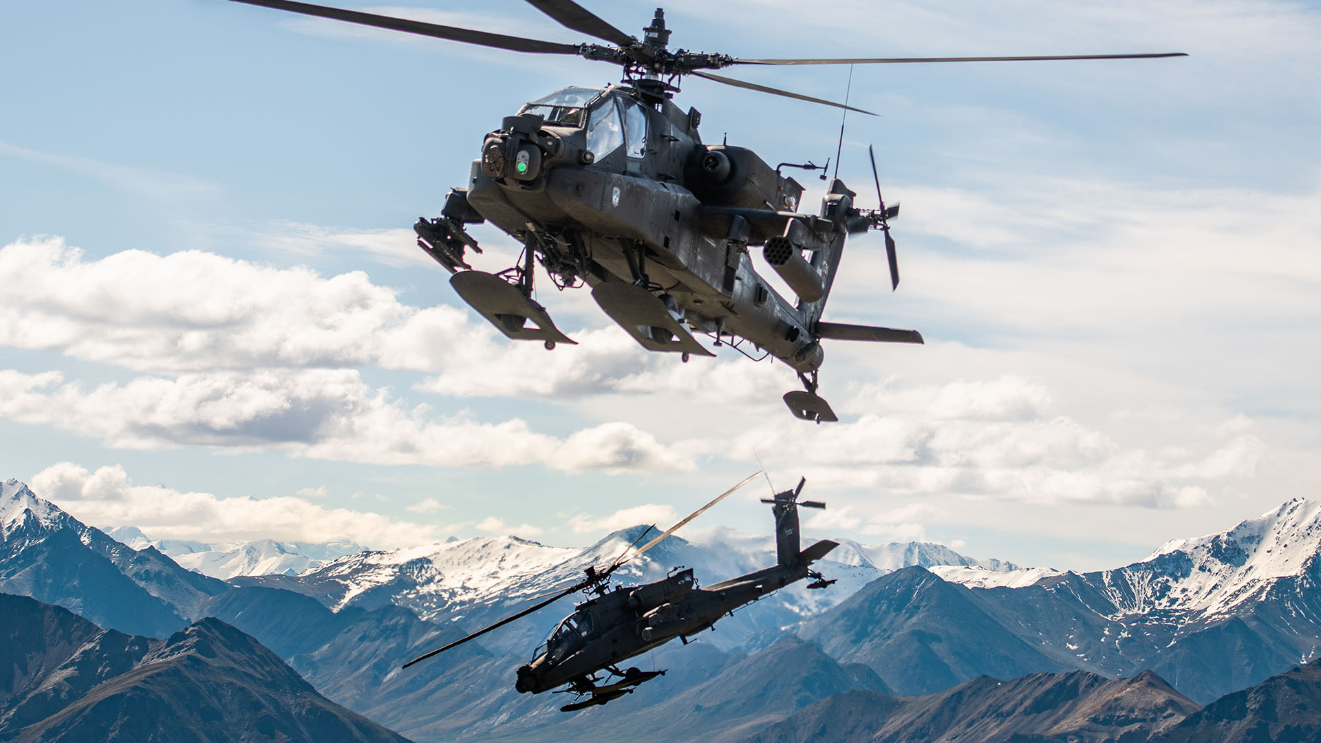 Two US Army Apache Helicopters Collide in Alaska Killing Three Soldiers
